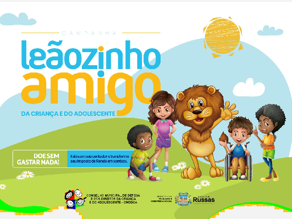 CMDDCA lança Campanha "Leãozinho Amigo da Criança e do Adolescente"